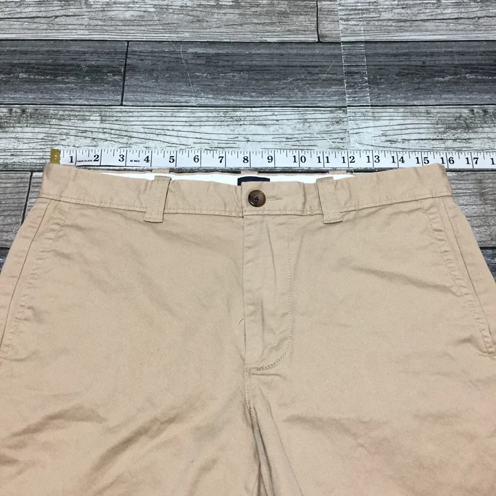 J.CREW Chino Shorts Mens 30 Tan 9